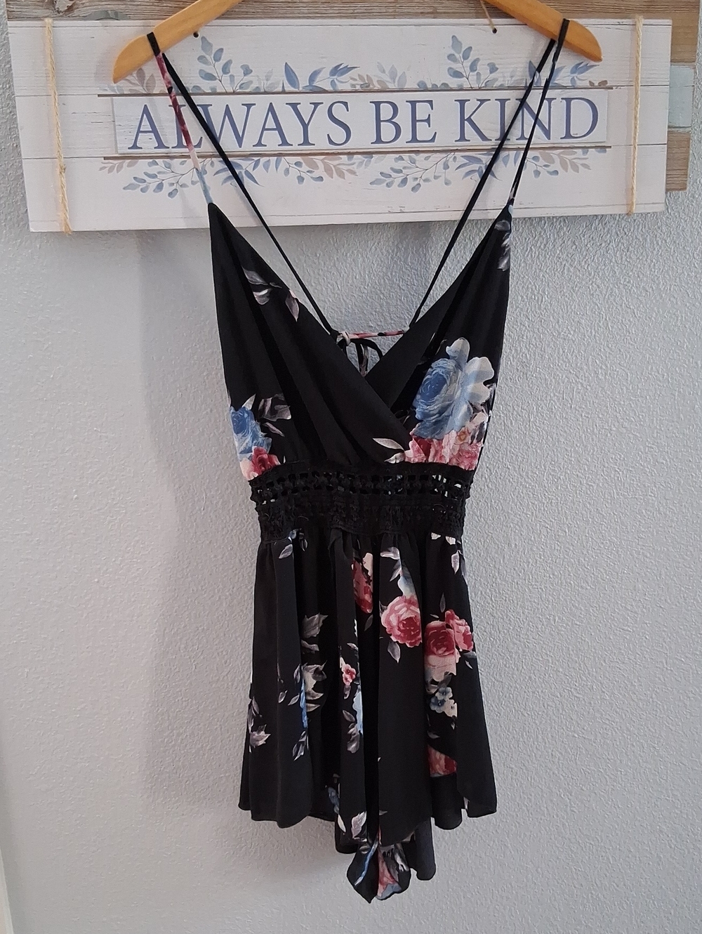 5/$13 Spaghetti-Strap Romper